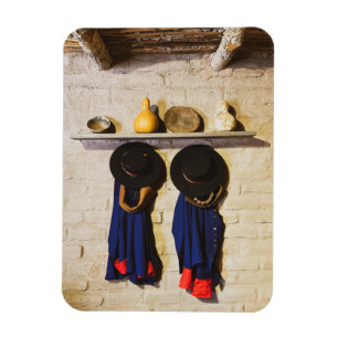 Hats and Coats in the Old Pueblo Card Magnet