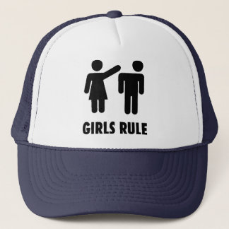 Hats-Girls Rule Trucker Hat