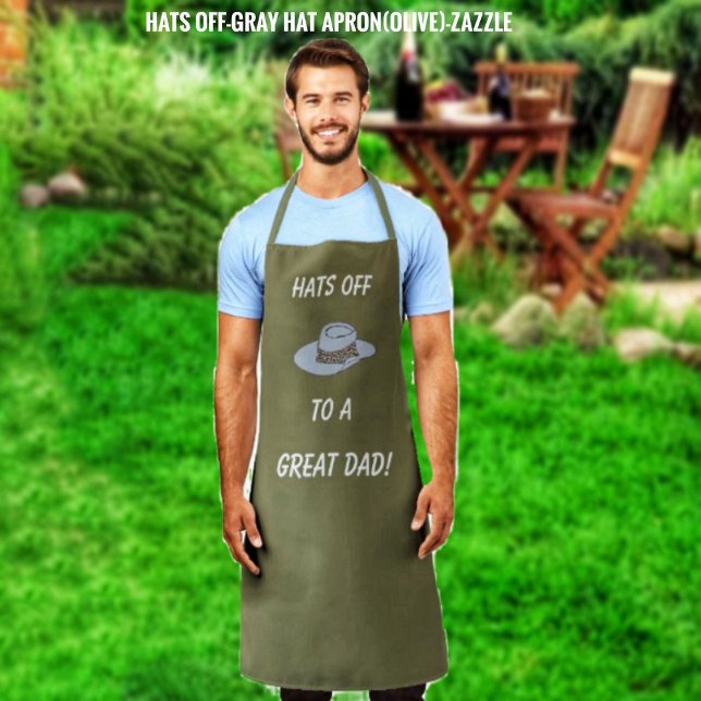 Hats Off-Grey Hat   Apron (Creator Uploaded)