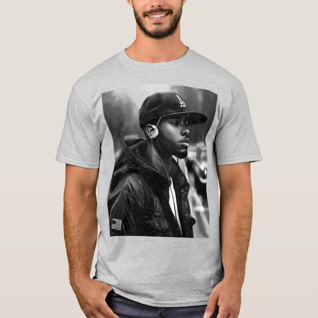 HATS: Urban Hip-Hop Style Tee (Front)