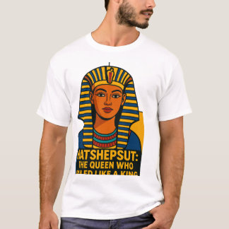 Hatshepsut Icon – Ancient Egypt Graffiti Style T-Shirt