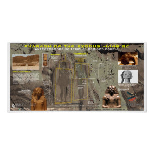 Hatshepsut II Pharaoh of the Exodus -1448 BC Poster