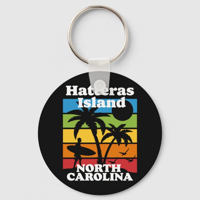 Hatteras Island,North Carolina Key Ring (Front)