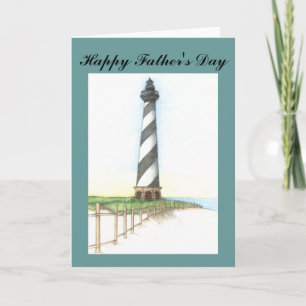 Hatteras Lighthouse Father's Day Card