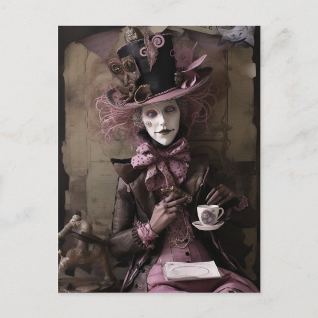 Hatters Tea Postcard (Front)