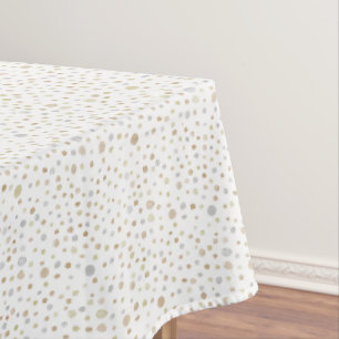 Hattie Confetti Watercolor Dots Table Cloth