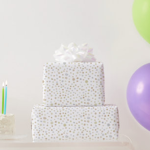 Hattie Confetti Watercolor Dots Wrapping Paper