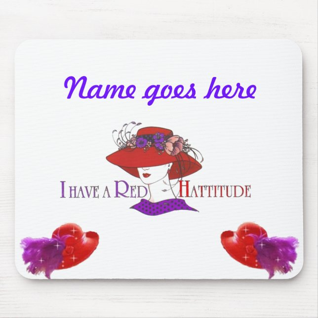 HATTITUDE MOUSE PAD (Front)