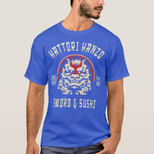 Hattori Hanzo Sword And Sushi 2 T-Shirt