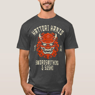 Hattori Hanzo Sword Sushi T-Shirt