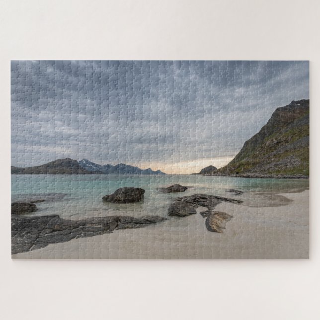 Haukland Beach Lofoten Jigsaw Puzzle (Horizontal)