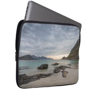 Haukland Beach Lofoten Laptop Sleeve