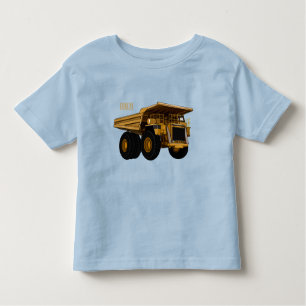 Haul truck cartoon illustration toddler T-Shirt