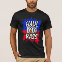 Haul Yu Rass Afro Pride Kriol Haiti Flag