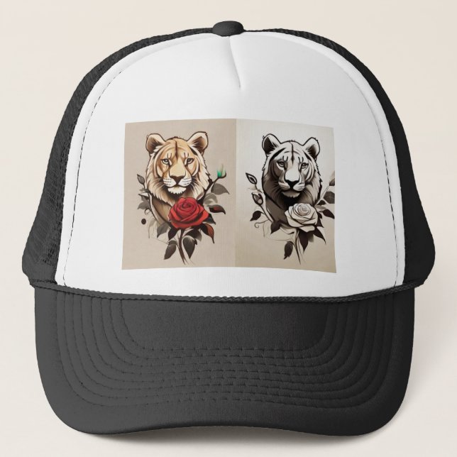 "Haulin' Threads: The Trucker Hat Collection" (Front)