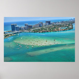 Haulover Sandbar Poster