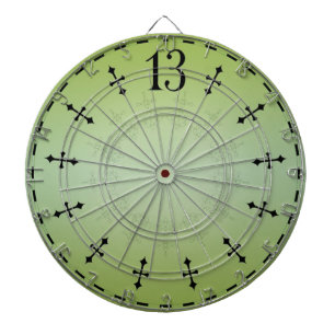 Haunted 13th Hour Clock Dartboard