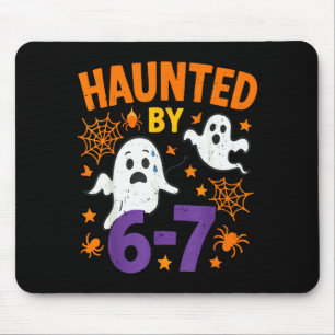 Haunted 67 Ghost Math Teacher Halloween Costume Ma Mouse Pad