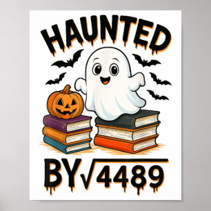 Haunted 67 Meme Six Seven 6-7 Funny Internet Joke  Poster
