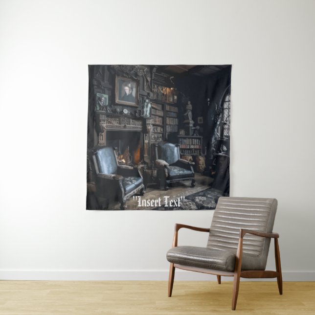 Haunted Archives Tapestry (In Situ)