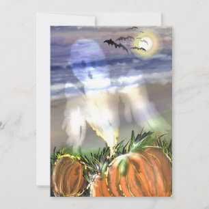 Haunted Beach Holiday Card