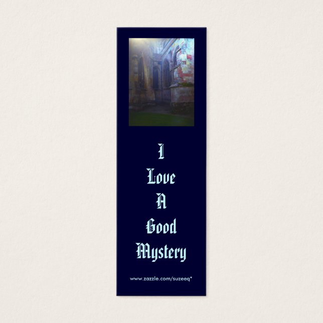 Haunted bookmark (Front)