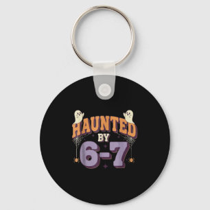 Haunted By 67 Funny Halloween  Key Ring