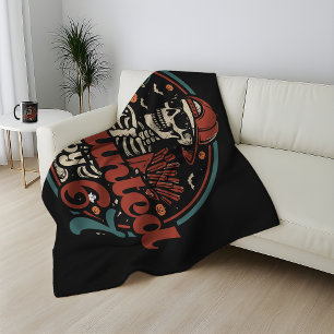 Haunted By 67 Funny Halloween Six Seven 67 Meme Sherpa Blanket