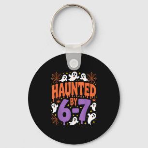 Haunted By 67 Ghosts And Sders Six Seven Gen Hallo Key Ring