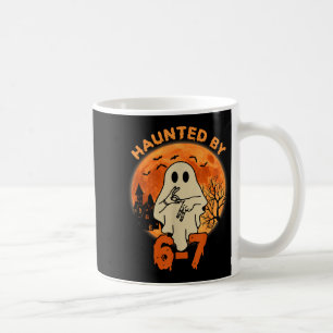 Haunted By 67 Halloween Ghost Six Seven Gen Alpha  Coffee Mug