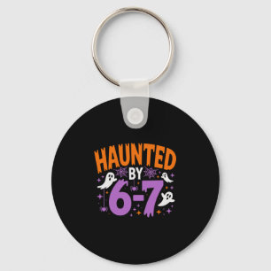 Haunted By 67 Six Seven Meme Key Ring