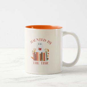 Haunted by the TBR Two-Tone Coffee Mug