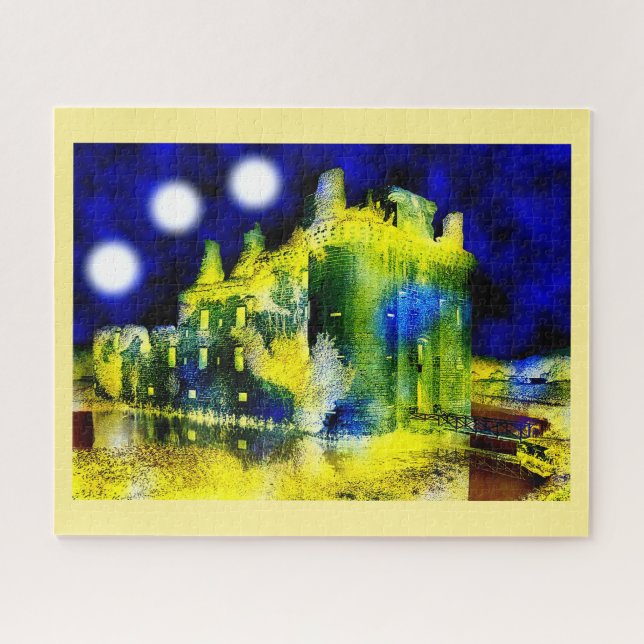 Haunted castle jigsaw puzzle (Horizontal)