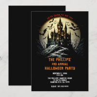 Haunted Castle on Cemetery Hill Halloween Party