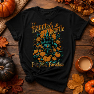 Haunted Castle — Pumpkin Paradise T-Shirt