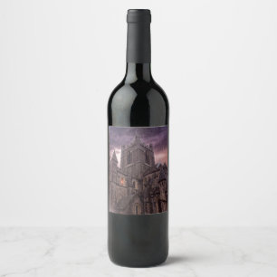 Haunted Cathedral Wine Label