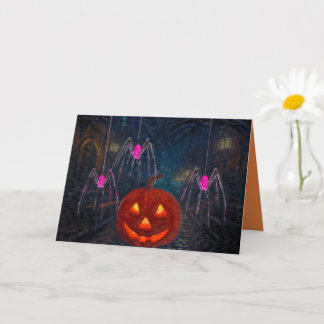Haunted Colours Card
