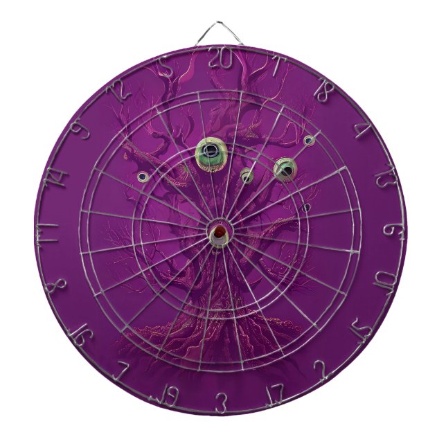 Haunted Dream Tree Dartboard (Front)