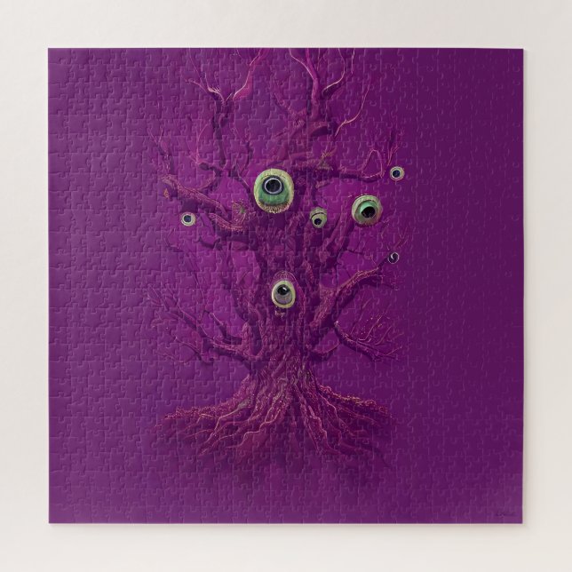 Haunted Dream Tree Jigsaw Puzzle (Vertical)