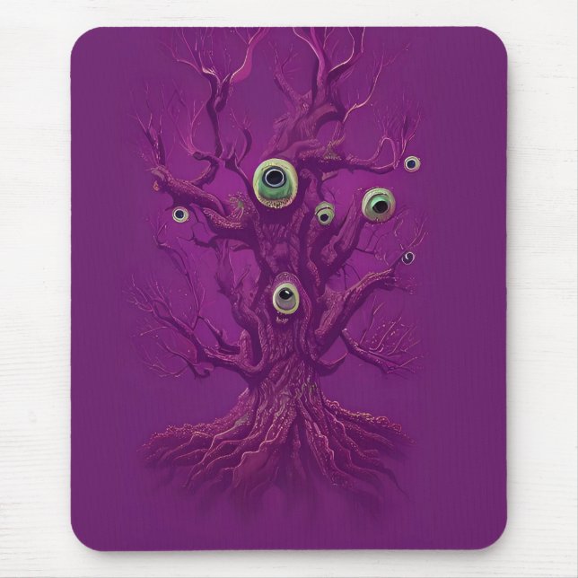 Haunted Dream Tree Mouse Pad (Front)