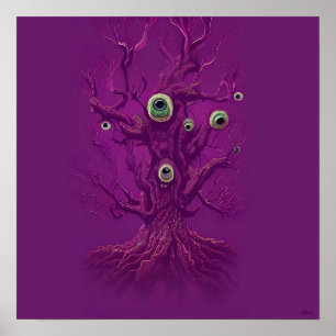 Haunted Dream Tree Poster