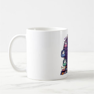 Haunted Ferris Wheel Ghost Carnival Art Coffee Mug