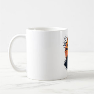 Haunted Forest – Spooky Halloween Nature Tee Coffee Mug