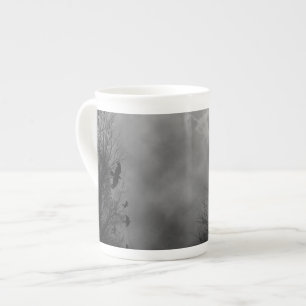 Haunted Gothic Sky Bone China Mug
