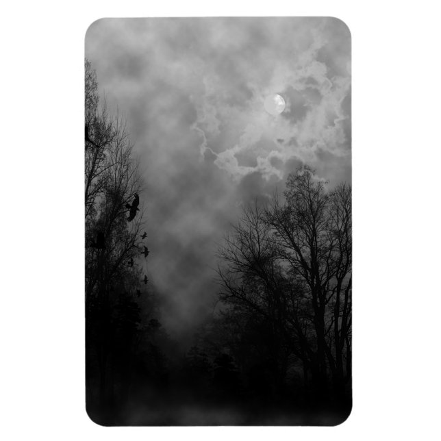 Haunted Gothic Sky Magnet (Vertical)