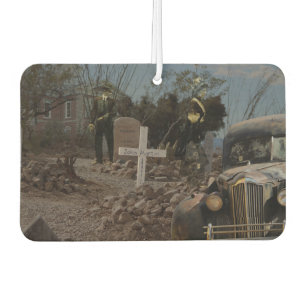 Haunted Graveyard in Tombstone Car Air Freshener