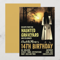 Haunted Graveyard Theme Escape Room Birthday Party