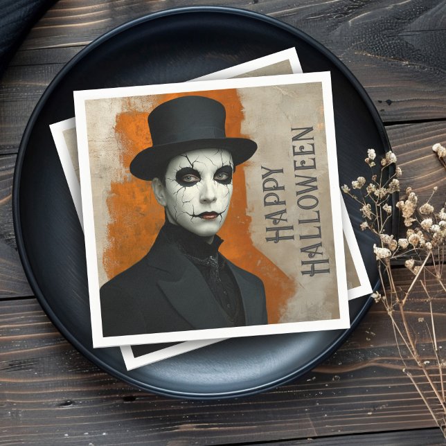 Haunted Halloween Adult Costume Party Napkin (Creator Uploaded)