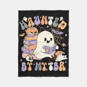 Haunted Halloween Costume Ghost Fleece Blanket