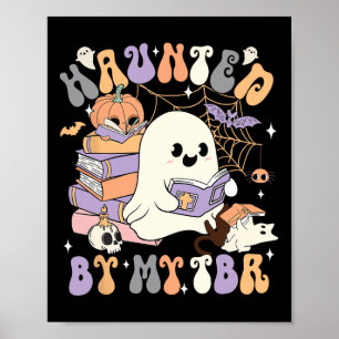 Haunted Halloween Costume Ghost Poster